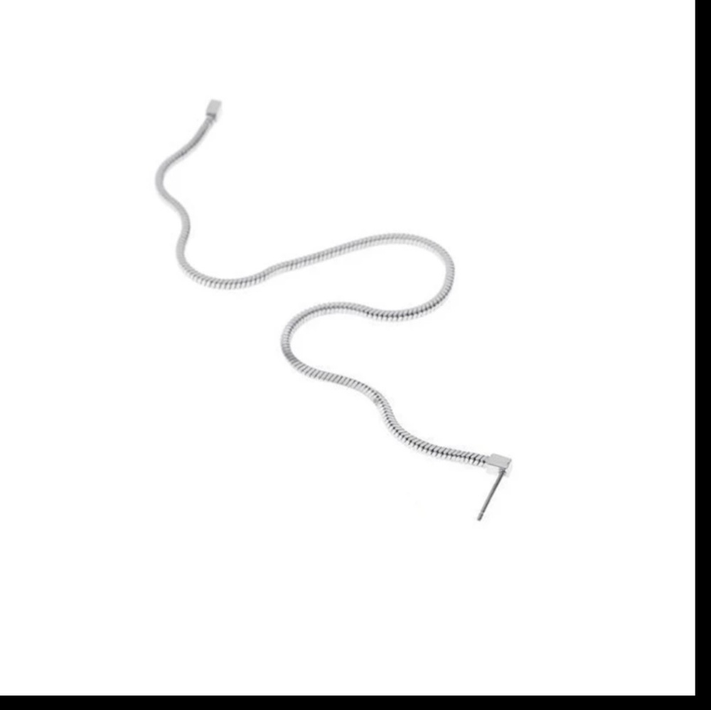 Thread thru plug back earrings